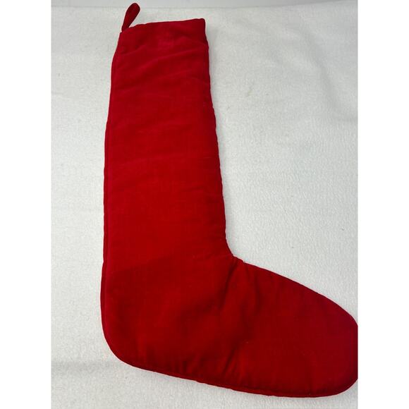 Vintage '73 Needlepoint Christmas Stocking Handmade Wool Cross Stitch - Picture 4 of 7